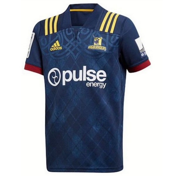 Tailandia Camiseta Highlanders 1ª Kit 2018 Azul